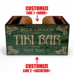 Deals โ BarMan Customizable Wooden Bar Caddy - Tiki Bar ๐ 7 Deals โ BarMan Customizable Wooden Bar Caddy - Tiki Bar ๐ -Barman Sales Store custom wood caddy tiki web 5 1 700x700