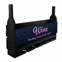 Cheap ⭐ BarMan Wall Mounted Wine Bottle & Glass Hanging Shelf W/ Grapes Crushing It Plaque ❤️ -Barman Sales Store customizable mounted wine glass hanging shelf side grapes white bg 800x800 1b6a5d45 c601 4d5e 9726 3ede05a422fb 700x700