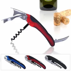 Wholesale 😍 BarMan Corkscrew / Wine Opener - Double Lever Soft Grip - Color Options 🎉