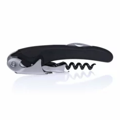 Wholesale 😍 BarMan Corkscrew / Wine Opener - Double Lever Soft Grip - Color Options 🎉 -Barman Sales Store double lever soft grip corkscrew black 1 700x700