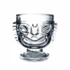 Promo 🤩 BarMan BarConic® 16 Oz Double Sided Happy / Sad Tiki Glass 🤩