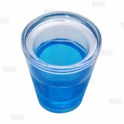 Best reviews of 🥰 BarMan BarConic® 1.5 Oz Plastic Shot Glass With Double Wall - Blue ❤️ -Barman Sales Store dw blu ice shotglass 700x700