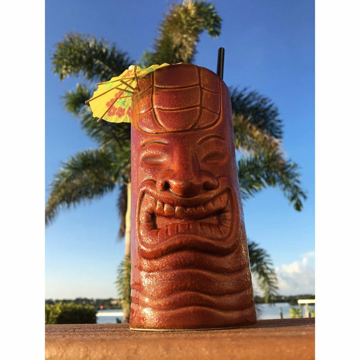 Hot Sale ⌛ BarMan BarConic® 12 Oz Tiki Drinkware - Grin 🎁 2 Hot Sale ⌛ BarMan BarConic® 12 Oz Tiki Drinkware - Grin 🎁 - Image 2