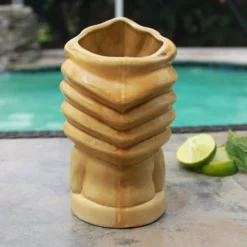 Cheap 🤩 BarMan BarConic® Tiki Drinkware - Ceramic Tiki Hands - 18 Ounce 🧨 -Barman Sales Store dw tiki hands br hands ceramic tiki bar mug back 700x700