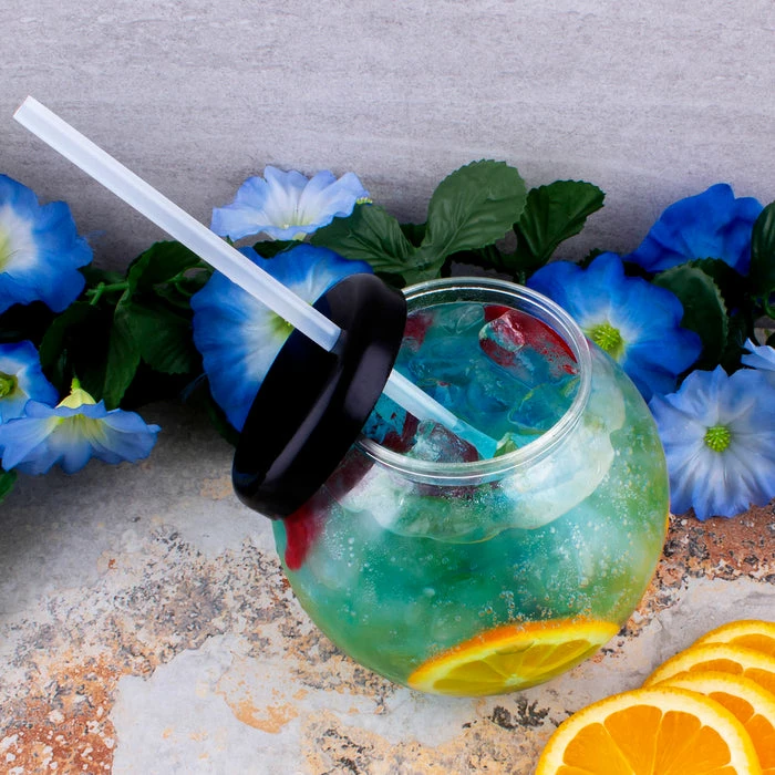 Best Pirce 😉 BarMan BarConic® Fishbowl W/lid & Straw - 47ounce 🧨 4 Best Pirce 😉 BarMan BarConic® Fishbowl W/lid & Straw - 47ounce 🧨 - Image 4