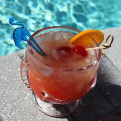 New ✔️ BarMan BarConic® Drink Swizzle Stick – Flamingo 😉 -Barman Sales Store flamingo drink swizzle stick blue pool cocktail 1 700x700
