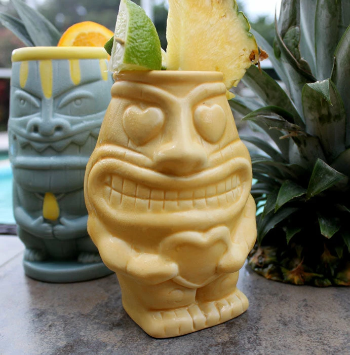 Cheapest 👏 BarMan BarConic® 12 Oz Tiki Drinkware - Good Luck Heart 🎉 2 Cheapest 👏 BarMan BarConic® 12 Oz Tiki Drinkware - Good Luck Heart 🎉 - Image 2