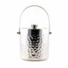 Discount ❤️ BarMan BarConic® 🔨 Hammered Double Wall Ice Bucket - 1.8 QT 🥰