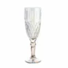 Cheap 🤩 BarMan BarConic® Iridescent Diamond Pattern Flute Glass - 5.5 Ounce (Quantity Options) 👏