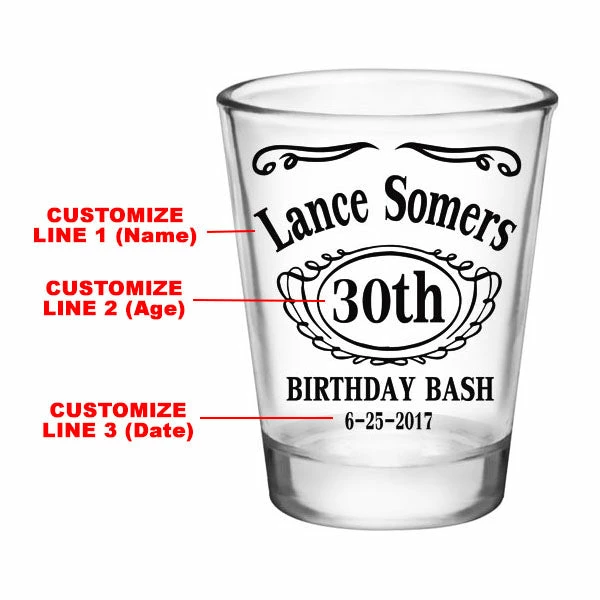 Coupon ๐ BarMan CUSTOMIZABLE - 1.75oz Clear Shot Glass - ๐ Birthday Bash ๐ 2 Coupon ๐ BarMan CUSTOMIZABLE - 1.75oz Clear Shot Glass - ๐ Birthday Bash ๐ - Image 2