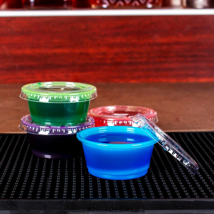 Flash Sale 🛒 BarMan Jello Shot Cups W/Lids - Multi Color - 2 Ounce - 50 Pack ⭐ 2 Flash Sale 🛒 BarMan Jello Shot Cups W/Lids - Multi Color - 2 Ounce - 50 Pack ⭐ - Image 2