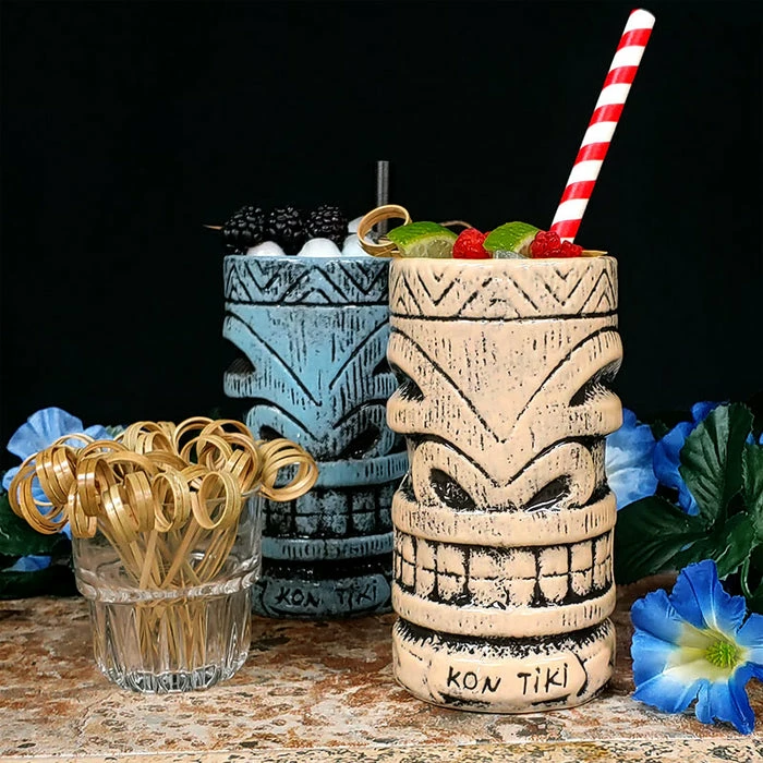 Best Pirce 😉 BarMan BarConic® Tiki Mug - Kon Tiki Rock - 20 Ounce 🔔 2 Best Pirce 😉 BarMan BarConic® Tiki Mug - Kon Tiki Rock - 20 Ounce 🔔 - Image 2