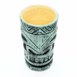 Best Pirce 🎁 BarMan BarConic® Tiki Mug - Kon Tiki Teal - 20 Ounce ✔️ -Barman Sales Store kon tiki mug teal BPC 1 700x700