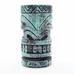 Best Pirce 🎁 BarMan BarConic® Tiki Mug - Kon Tiki Teal - 20 Ounce ✔️
