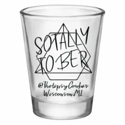 Flash Sale 😀 BarMan Customizable 1.75 Oz. Clear Shot Glass- Sotally Tober - AYN 😀 -Barman Sales Store lg gw 5114 ayn tober web 1 700x700