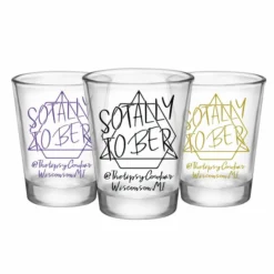 Flash Sale 😀 BarMan Customizable 1.75 Oz. Clear Shot Glass- Sotally Tober - AYN 😀