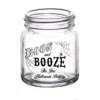 New ⌛ BarMan CUSTOMIZABLE - 2oz Clear Mini Mason Jar Shot Glass - Boos & Booze ✔️