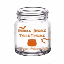 Top 10 💯 BarMan CUSTOMIZABLE - 2oz Clear Mini Mason Jar Shot Glass - Double Double Toil & Trouble 🥰 5 Top 10 💯 BarMan CUSTOMIZABLE - 2oz Clear Mini Mason Jar Shot Glass - Double Double Toil & Trouble 🥰 -Barman Sales Store lg gw mm trouble ayn halloween custom mini mason jar trouble 3 700x700
