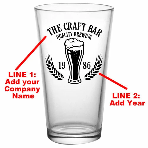 Deals ✔️ BarMan CUSTOMIZABLE - 16oz Pint / Mixing Glass- Quality ❤️ 2 Deals ✔️ BarMan CUSTOMIZABLE - 16oz Pint / Mixing Glass- Quality ❤️ - Image 2