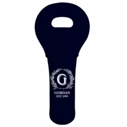 Deals 🤩 BarMan ADD YOUR NAME Wine Totes - Monogram Design - Several Color Options 👏 -Barman Sales Store lg wt 67 mono custom monogram wine bottle carrier blue 700x700