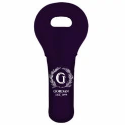 Deals 🤩 BarMan ADD YOUR NAME Wine Totes - Monogram Design - Several Color Options 👏 -Barman Sales Store lg wt 67 mono custom monogram wine bottle carrier purple 700x700