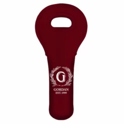 Deals 🤩 BarMan ADD YOUR NAME Wine Totes - Monogram Design - Several Color Options 👏 -Barman Sales Store lg wt 67 mono custom monogram wine bottle carrier red 700x700