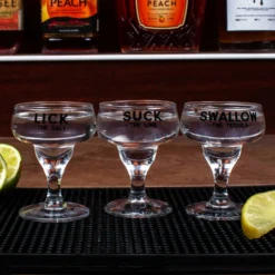 Buy ⭐ BarMan Margarita Shot Glass Set - 1.5 Ounce 💯 -Barman Sales Store margarita shot set scene2 700x700