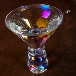 Brand new 😀 BarMan Martini Glass Iridescent - 7 Ounce 🎁 -Barman Sales Store martini Glass Iridescent scene2 700x700