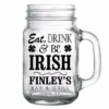 Flash Sale 👍 BarMan CUSTOMIZABLE - 16oz Mason Jar With Handle - Irish 👏