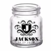 Wholesale 🎁 BarMan CUSTOMIZABLE - 2oz Clear Mini Mason Jar Shot Glass - Crest (Version 3) 🤩