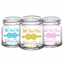 Deals 🛒 BarMan CUSTOMIZABLE - 2oz Clear Mini Mason Jar Shot Glass - Tied The Knot 😉 5 Deals 🛒 BarMan CUSTOMIZABLE - 2oz Clear Mini Mason Jar Shot Glass - Tied The Knot 😉 -Barman Sales Store mini mason jar knot web 5 700x700