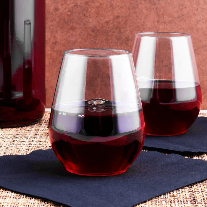 Budget ๐ BarMan 4 Ounce Plastic Stemless Wine Glass - Box Of 8 ๐ 2 Budget ๐ BarMan 4 Ounce Plastic Stemless Wine Glass - Box Of 8 ๐ - Image 2