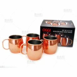 Best reviews of 🔥 BarMan Moscow Mule Mini Shot Cups - 2 Oz - 4 Pack 🤩