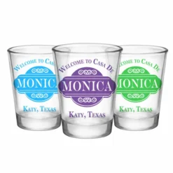 Promo 🌟 BarMan CUSTOMIZABLE - 1.75oz Clear Shot Glass - Casa De 🥰 -Barman Sales Store my name home web 5 700x700