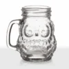 Outlet 👍 BarMan BarConic® Owl Mason Jar W/handle - 4 Ounce 😍