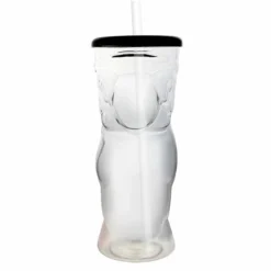 Budget 🛒 BarMan Plastic Parrot Cup With Lid And Straw- 24oz 🎁