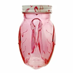 New 🛒 BarMan BarConic® Glassware - Pink Flamingo Glass - 18 Ounce 😀 -Barman Sales Store pink flamingo jar bpc 1 700x700