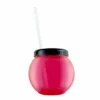 Wholesale ✨ BarMan BarConic® Pink Fishbowl Plastic Drinkware - 20 Ounce - With Lid And Straw 👍