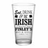 Discount 🔥 BarMan CUSTOMIZABLE - 16oz Pint / Mixing Glass - Eat, Drink And Be Irish 😍