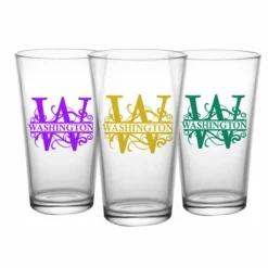 Brand new 👏 BarMan CUSTOMIZABLE - 16oz Pint / Mixing Glass - Monogram ⌛ -Barman Sales Store pint glass mono web 5 700x700