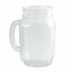 Discount 🥰 BarMan 32oz Mason Jar With Handle - Plastic & Reusable ✔️