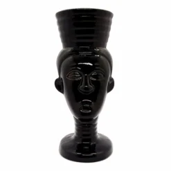 Buy 🔥 BarMan BarConic® Tiki Drinkware - Polynesian Queen - Black ⌛ 8 Buy 🔥 BarMan BarConic® Tiki Drinkware - Polynesian Queen - Black ⌛ -Barman Sales Store polynesian queen black front BPC 700x700