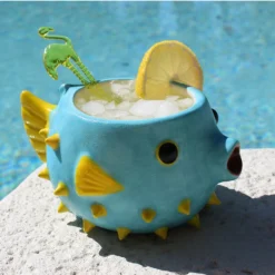 Hot Sale 😍 BarMan BarConic® Tiki Drinkware - Pufferfish - 14 Oz. 👍 7 Hot Sale 😍 BarMan BarConic® Tiki Drinkware - Pufferfish - 14 Oz. 👍 -Barman Sales Store puffer bpc2 700x700