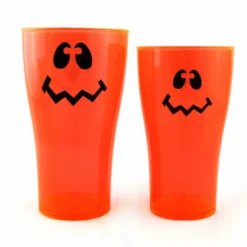 Best Sale 🎁 BarMan Wacky Jack O'Lantern Polycarbonate Cup - Neon Orange - 2 Sizes Available 🎁