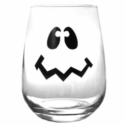 Best deal 🎁 BarMan 🎃 Halloween Jack O'Lantern Stemless Wine Glasses 🧨 -Barman Sales Store pumpkin wine glasses wacky 2 700x700