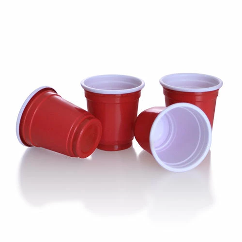 Budget 😉 BarMan BarConic® 2 Oz. Red Plastic Cups - 200 Count 👏 2 Budget 😉 BarMan BarConic® 2 Oz. Red Plastic Cups - 200 Count 👏 - Image 2