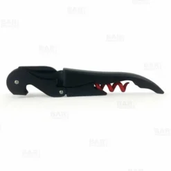 Best Sale ✔️ BarMan BarConic® Double-Hinged Corkscrew - Matte Black With Red Worm 👍 -Barman Sales Store red worm true corkscrew bpc 1 700x700