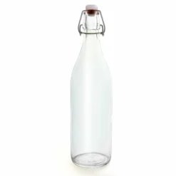 Deals 🔔 BarMan Round Glass Bottle W/ Swing Top - Available In 1 Liter Or 17 Ounce 🌟 10 Deals 🔔 BarMan Round Glass Bottle W/ Swing Top - Available In 1 Liter Or 17 Ounce 🌟 -Barman Sales Store round clear bottle swing top 1l 1 700x700