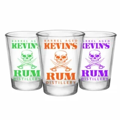 New 🎁 BarMan CUSTOMIZABLE - 1.75oz Clear Shot Glass - Rum Distillery 🛒 -Barman Sales Store rum distillery home web 5 700x700