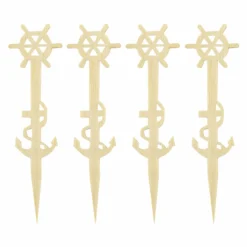 Deals 🛒 BarMan BarConic® Bamboo Sailor Cocktail Picks - 100 Pack 🌟